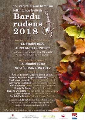 "BARDU RUDENS 2018" noslēguma koncerts