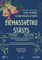 Kora “Zvonņica”  30 gadu jubilejas koncerts "Ziemassvētku stāsts"